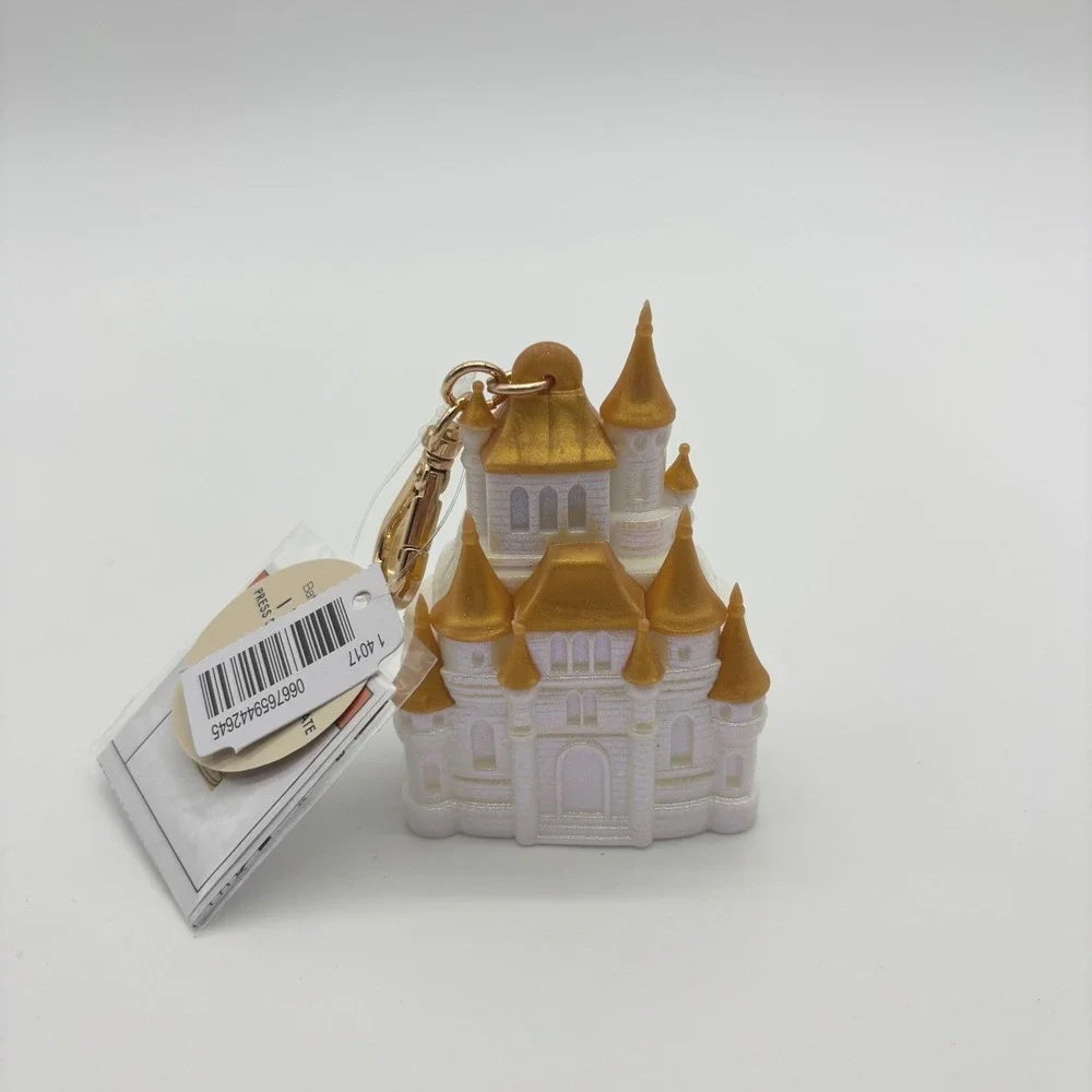 Bath & Body Works Disney Princess Castle PocketBac Holder White Gold